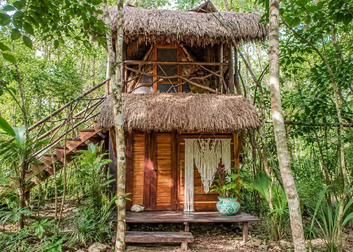 Madre Tierra Eco Habitat Country house Puerto Morelos